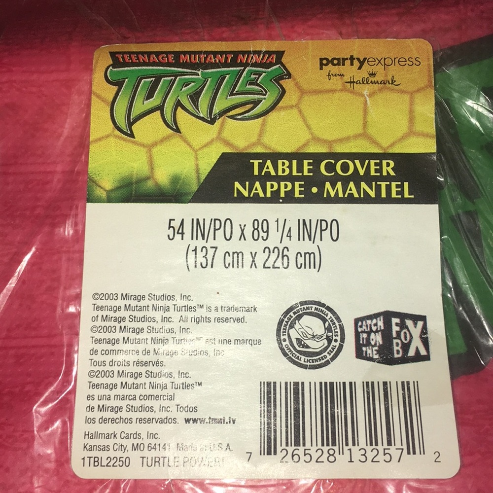 Teenage Mutant Ninja Turtles Table Cover [P5] - Picture 4 of 6